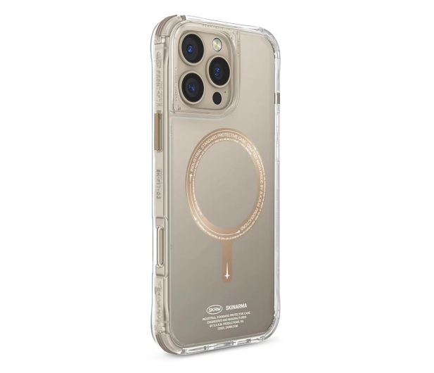 SKINARMA Saido do iPhone 16 Pro Max 6.9" Magnetic Charging champagne - 1316930 - zdjęcie 2